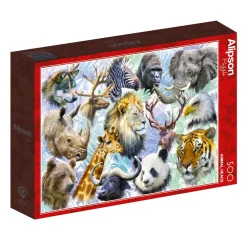 Puzzle Cabeças de Animais