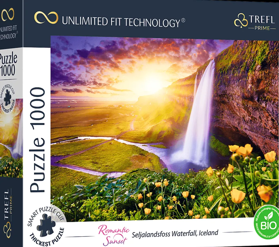 Puzzle Cachoeira Seljalandsfoss Islândia UFT