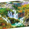 Puzzle Cachoeiras de Plitvice no outono