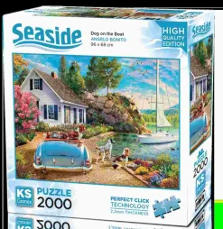 Puzzle Cachorro no Barco