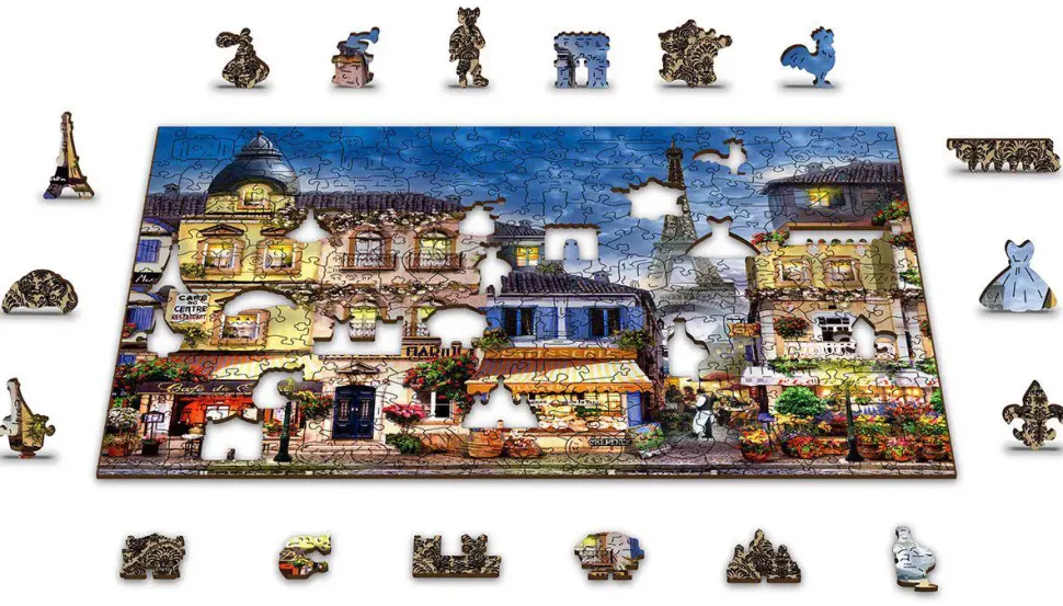 Puzzle Café da manhã em Paris