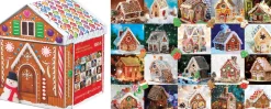 Puzzle Caixa de metal - Gingerbread House