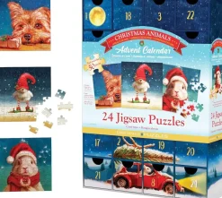 Puzzle Calendário do Advento: Animais de Natal