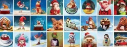 Puzzle Calendário do Advento: Animais de Natal