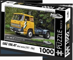 Puzzle CAMINHÃO 膷.8 Liaz 100.47 钮aha膷 návesov (1977-1984)