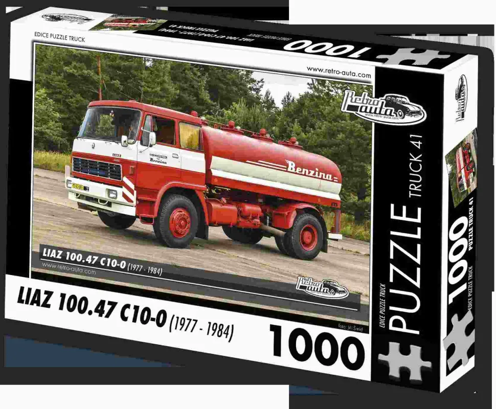 Puzzle CAMINHÃO - Liaz 100.47 C10-0 (1977 - 1984)