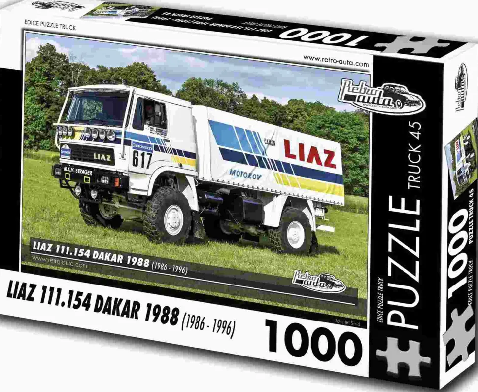 Puzzle CAMINHÃO - Liaz 111.154 Dakar 1988 (1986 - 1996)