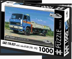 Puzzle CAMINHÃO 膷.2 Liaz 110.031 valník s rukou HR 3001 (1985-1993)