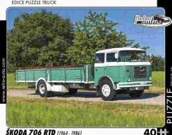 Puzzle CAMINHÃO 艩koda 706 RTD (1964-1986)