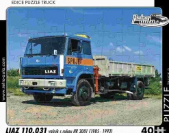 Puzzle CAMINHÃO Liaz 110.031 valník s rukou HR 3001 (1985-1993)