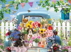 Puzzle Camião rural no verão