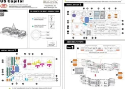 Puzzle Capitol 3D metal / ICONX /