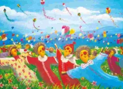 Puzzle Carnaval dos espantalhos