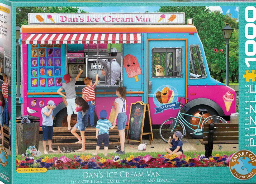 Puzzle Carrinha de gelados do Dan