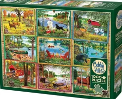 Puzzle Cartões postais de Lake Country
