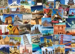 Puzzle Cartão postal de todo o mundo