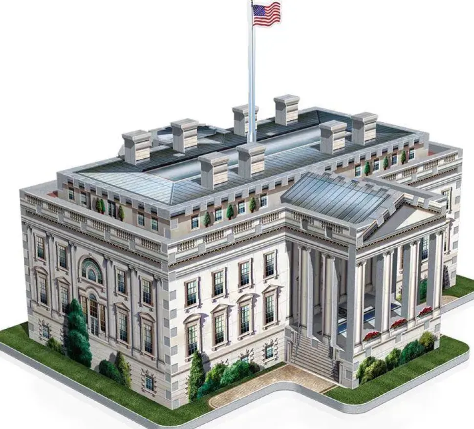 Puzzle Casa Branca, Washington 3D