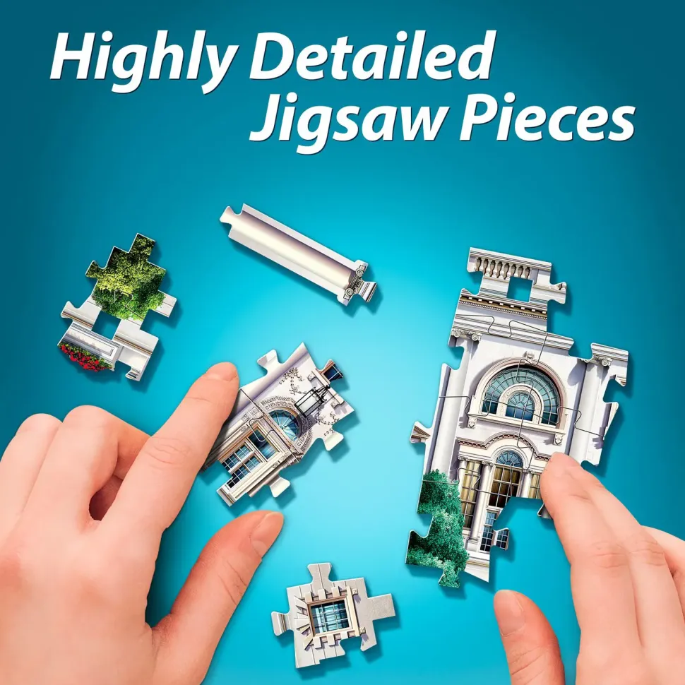Puzzle Casa Branca, Washington 3D