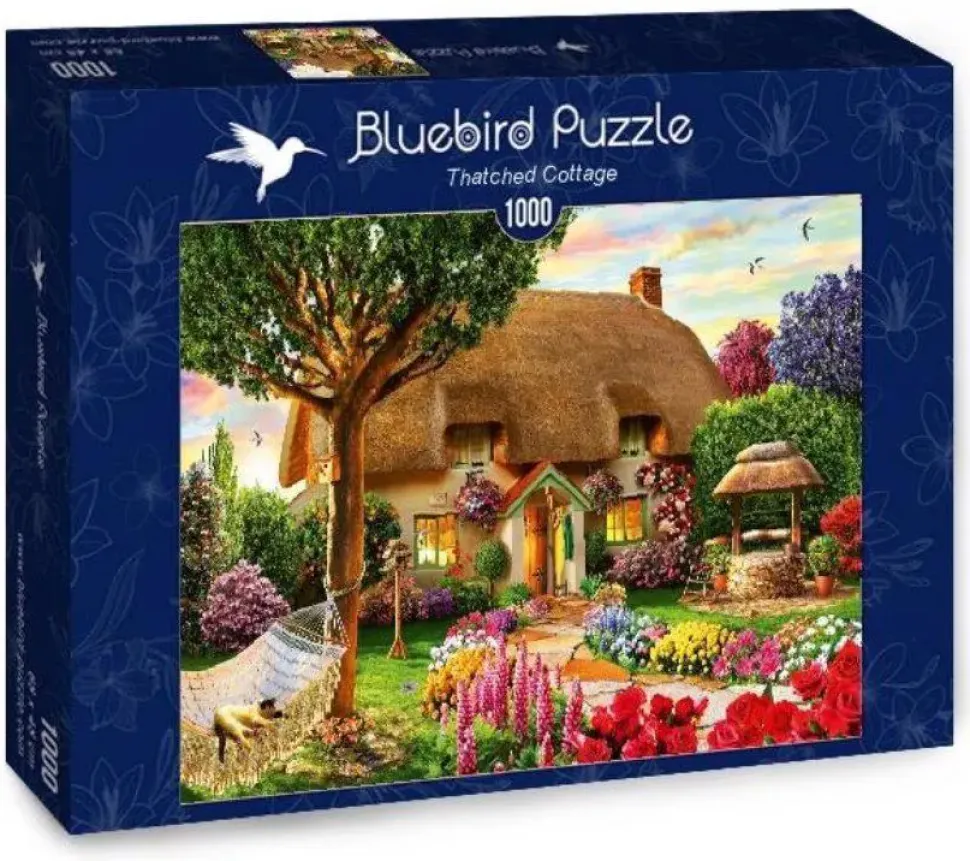 Puzzle Casa com telhado de colmo