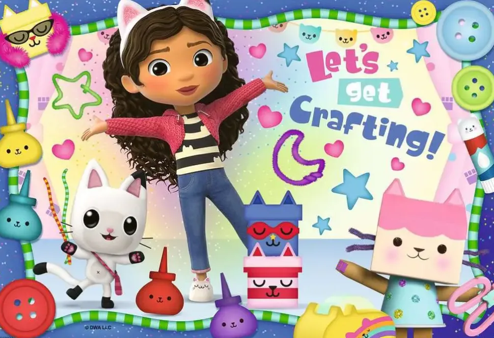 Puzzle Casa de bonecas Gabbyss 2x24