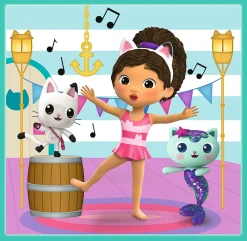 Puzzle Casa de bonecas 3v1: atividades de Gabby