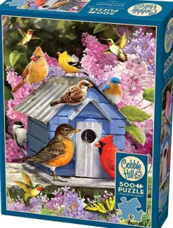Puzzle Casa de passarinho primavera