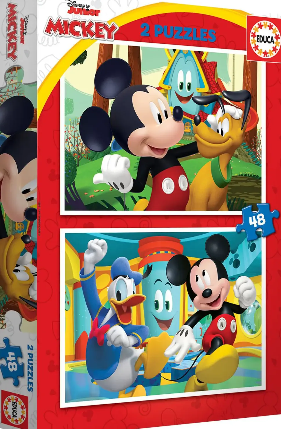 Puzzle Casa divertida do Mickey Mouse 2x48
