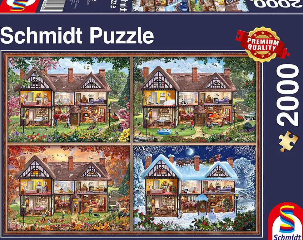 Puzzle Casas das Quatro Estações