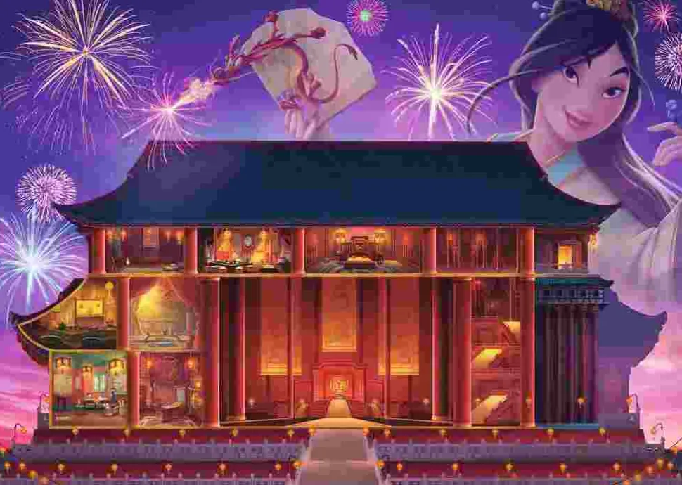Puzzle Castelo da Disney: Mulan