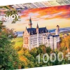 Puzzle Castelo de Neuschwanstein no outono, Alemanha