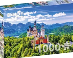 Puzzle Castelo de Neuschwanstein no verão, Alemanha