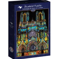 Puzzle Catedral de Reims à luz