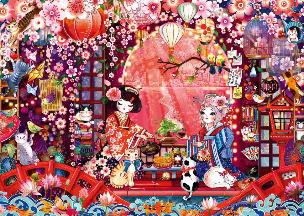 Puzzle Cerimônia do chá japonesa