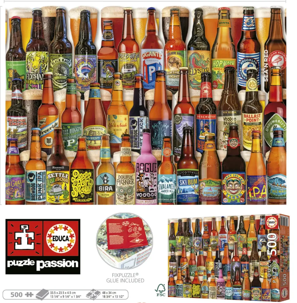 Puzzle Cervejas artesanais