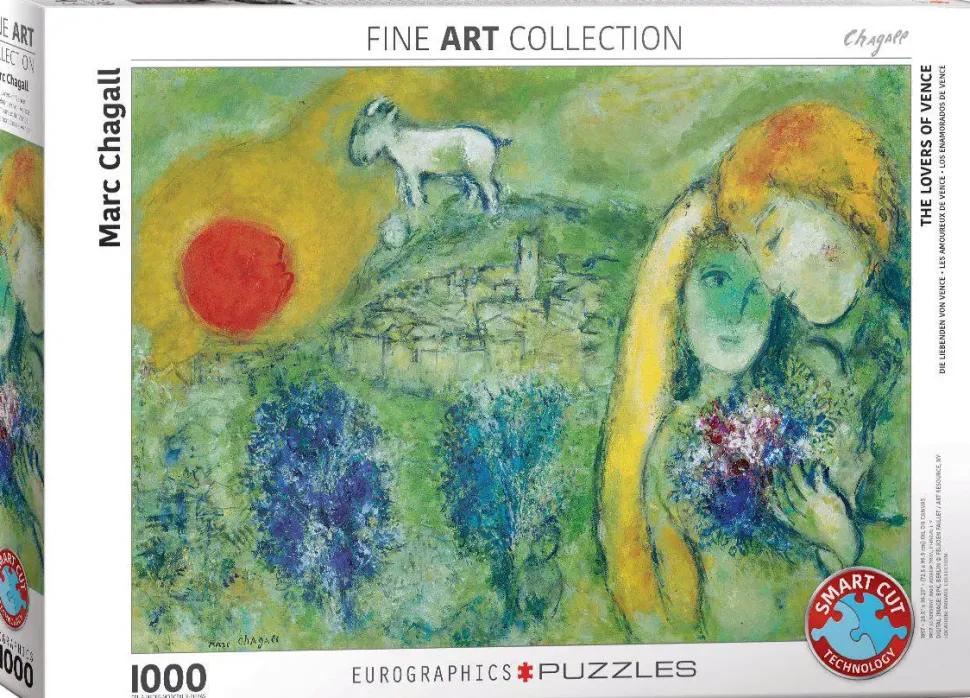 Puzzle Chagall: os amantes de Vence