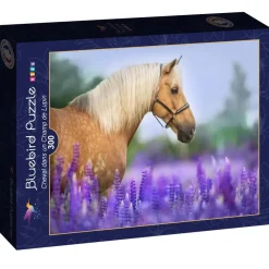 Puzzle Cheval em um Champ de Lupin