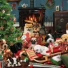 Puzzle Christmas Puppies