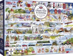 Puzzle Chás Cremosos e Fila