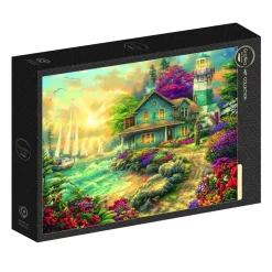 Puzzle Chuck Pinson: Nascer do sol à beira-mar