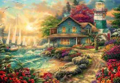 Puzzle Chuck Pinson: nascer do sol à beira-mar