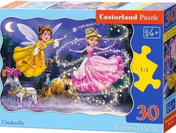 Puzzle Cinderela 30 dielikov