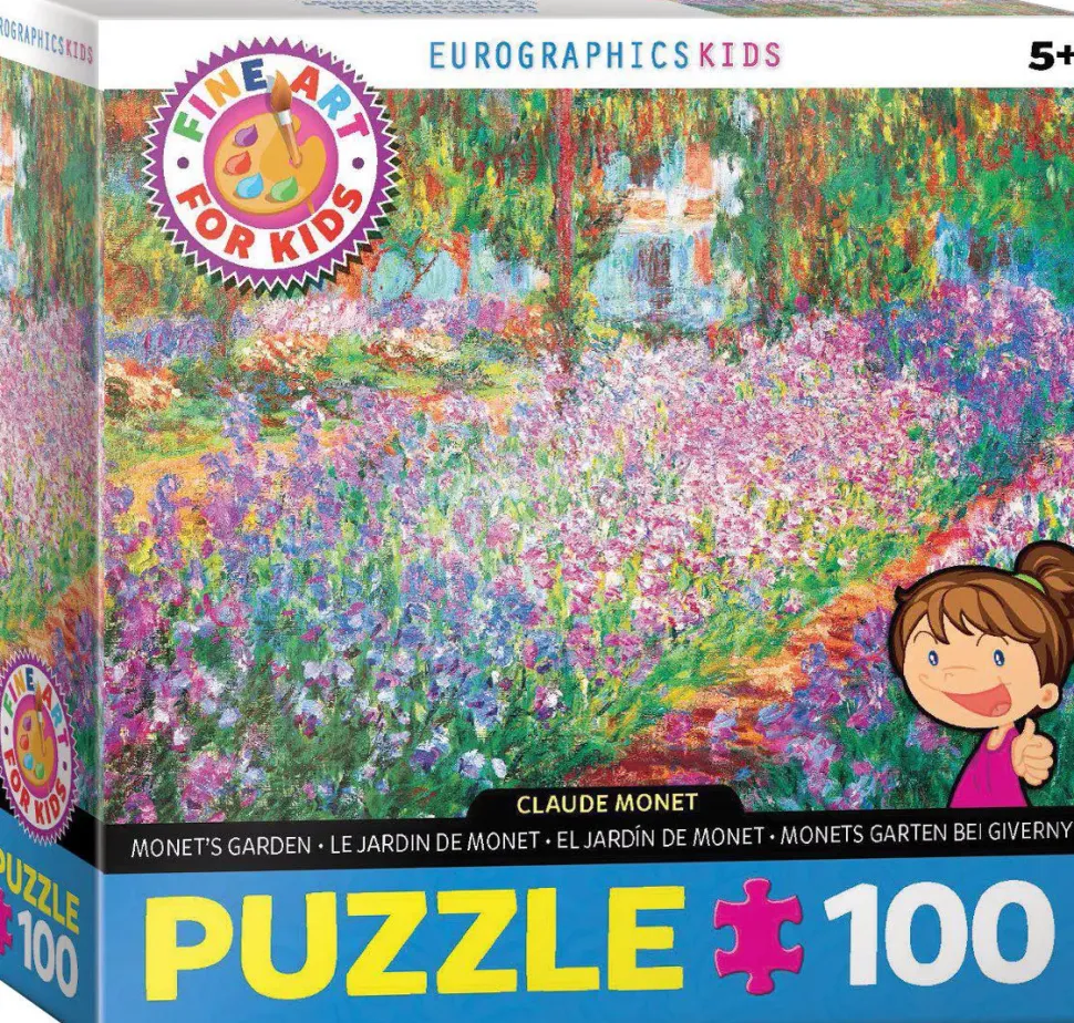Puzzle Claude Monet: Jardim de Monet