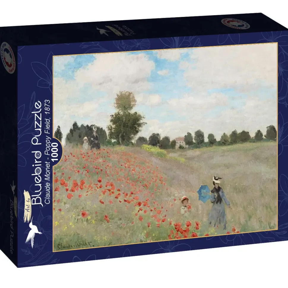 Puzzle Claude Monet: Poppy Field, 1873