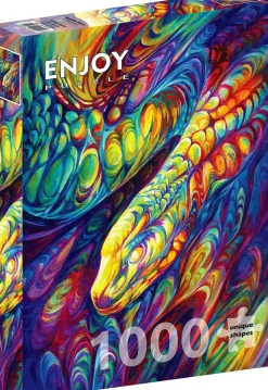 Puzzle Cobra Arco-Íris