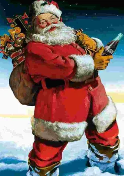 Puzzle Coca-Cola: Papai Noel na neve