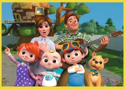 Puzzle Cocomelon 4v1: Conheça os personagens