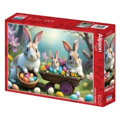 Puzzle Coelhinhos da Páscoa
