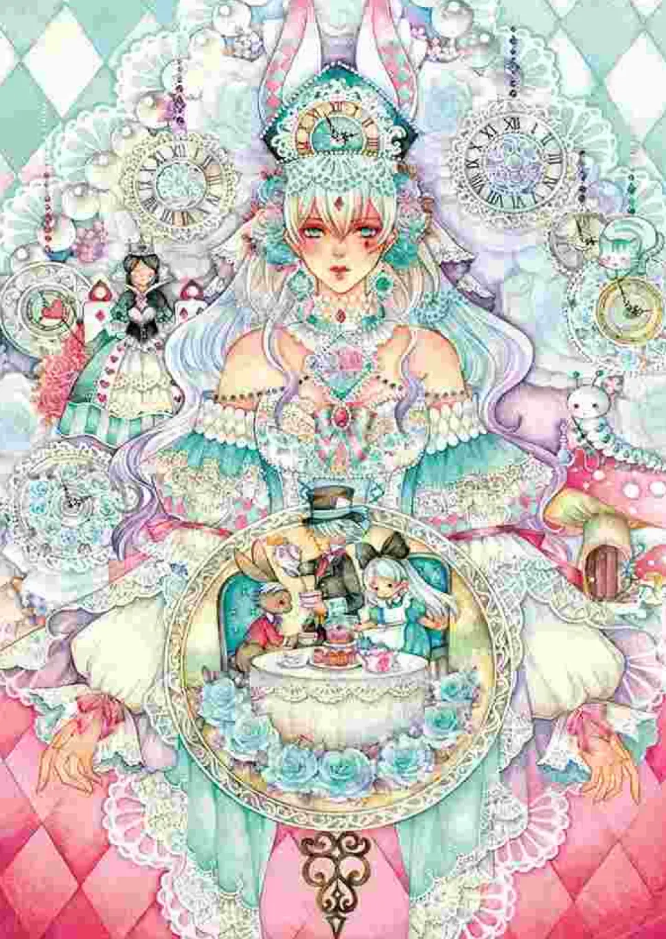 Puzzle Coelho branco