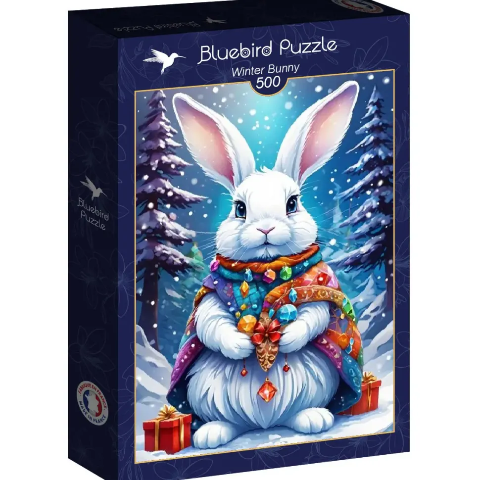 Puzzle Coelho de inverno