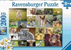 Puzzle Colagem de filhotes de animais